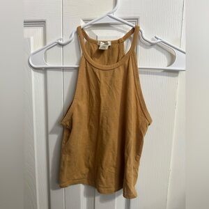 Tan Halter Top